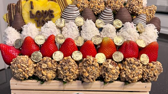 Stramberry Basket Arrangement