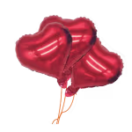 Red Helium Ballons