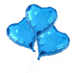 3 Blue Bouquet Balloons