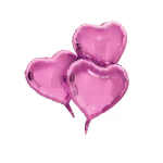 Pink 3 Balloons bouquet